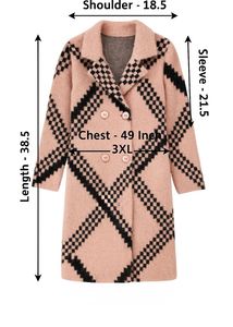 Pink Patterned Coat