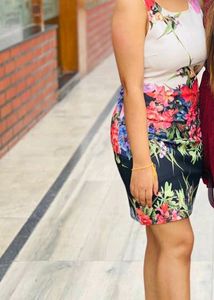 Floral Bodycon Dress
