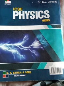ICSE PHYSICS CLASS 10TH
