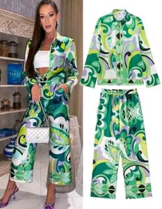Green Colour Co-ord Set