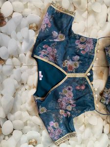 Floral Print Lehenga Set