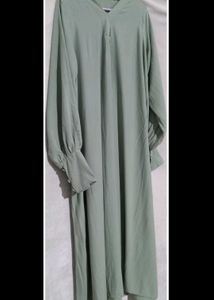 Elegant Green Abaya
