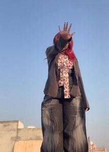 Grey Y2K Baggy Jeans