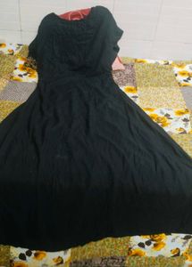 Embroidered Black Pant Designer Kurta Suit