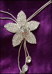 Sparkling Flower Necklace