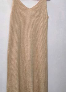 Elegant Knit Midi Dress