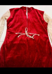 Velvet Kurta For Girls