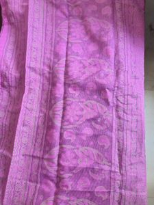 Pink &amp; Gray Floral Fabric