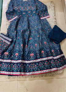 BIBA Floral Print Kurta Set