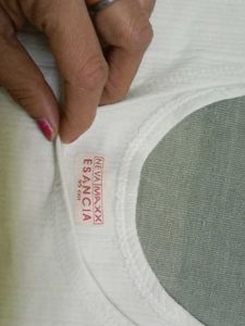 Womens White thermals