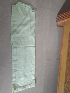 Pale Green Button-Down Shirt