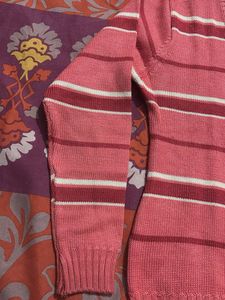 Pink Striped Montrex Vest