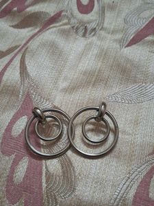 Silver Statement Earrings 🥰