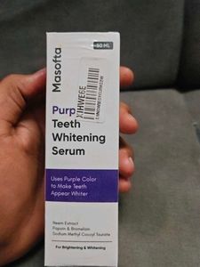Masofta Purple Teeth Whitening Serum