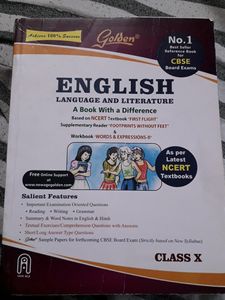 Golden Class 10 Cbse English Supplementary Book