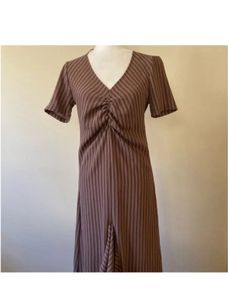 Zara Ruffled Ruched Dress