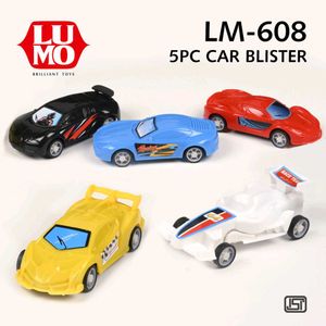 5 Plastic Toy Car Set