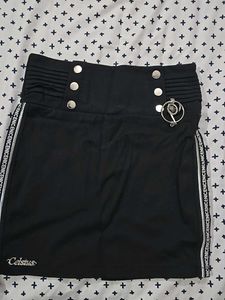 Black Midi Skirt