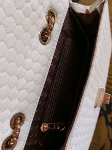 White Sling Bag