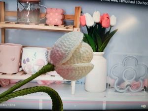 Crochet Tulip Flower