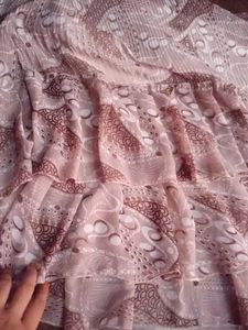 Summer Coplege Georgette Top Dress Women Girls