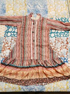 Women's Rajasthani Flared Dresss