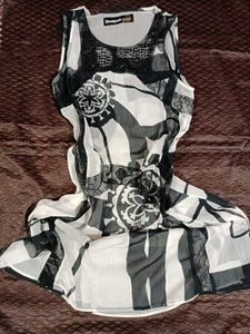 Desigual Black/White Dress