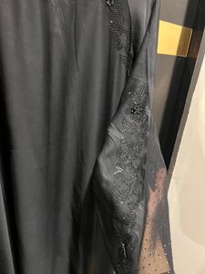 Elegant Black Abaya Dress