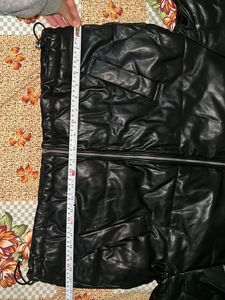 H&amp;M Divided Leather Jacket With Size S