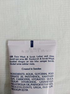 Oriflame Essential Calming Face Wash &amp;Scrub