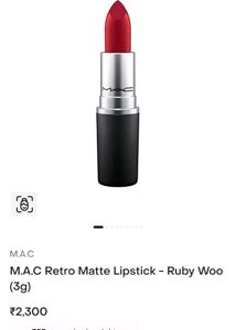 Original Mac Ruby Woo Lipstick