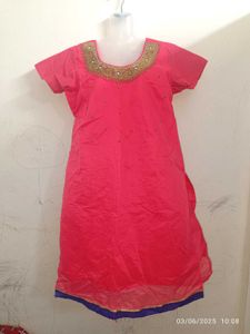 New And Unused Festive Kurta Set(large Size)