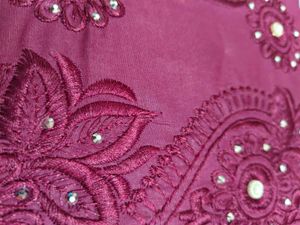 Plum Colour Beautiful Churidar Material