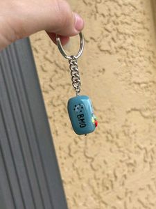 Adventure Time BMO Clay Keychain Charm