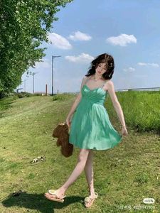 Kawaii Mint Green Mini Coquette Dress 💚