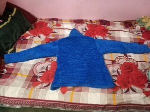 Blue Shimmer Sweater