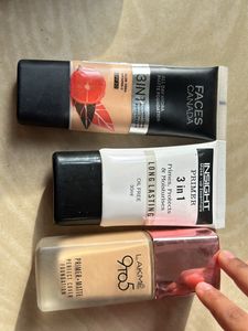 Insight Primer + Faces Canada , Lakme Foundation