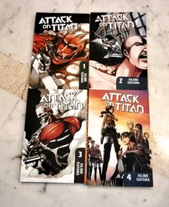 Attack On Titan Manga Set