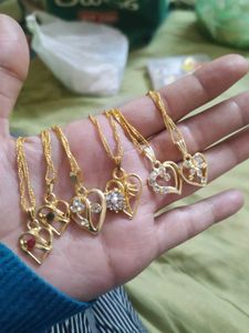 Beautiful Different Pendants With Chain ⛓️