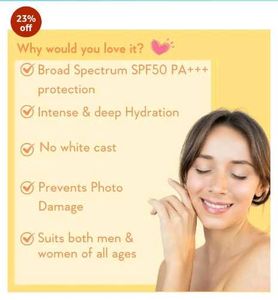 WishCare SPF 50 Sunscreen