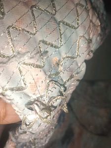 chic sparkly blue kurta