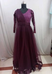 Wine Gown