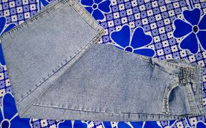 Light Wash Denim Jeans