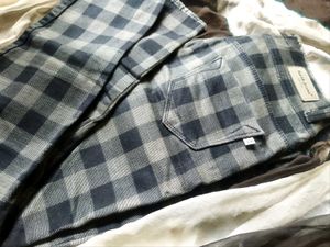 Checked Forth Jeans