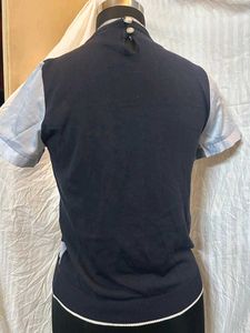 Vintage-Style Knit Top
