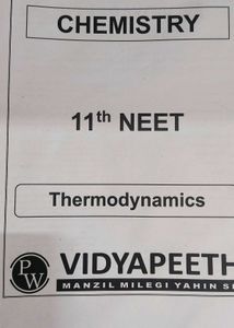 PW Dpp : Daily Practise Paper for Class 11th