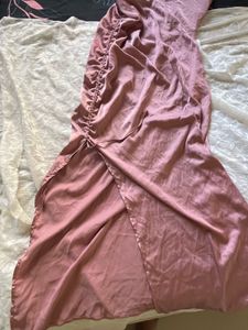 Satin Maxi Dress