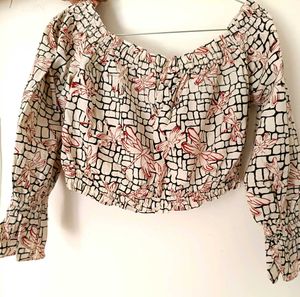 Floral Off-Shoulder Top