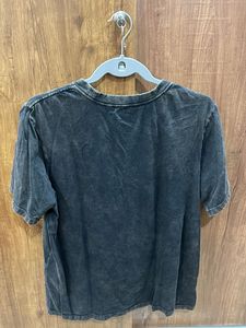 oversized vintage  Cowgirl T-Shirt with cutout 📻