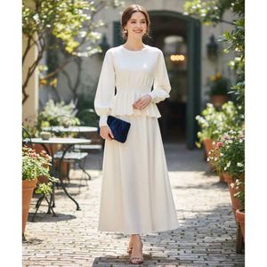 Elegant White Ethnic Gown